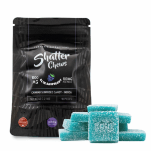 EUPHORIA EXTRACTIONS – 1000MG THC SHATTER CHEWS
