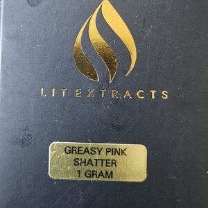 Lit Extracts Shatter- Greasy Pink