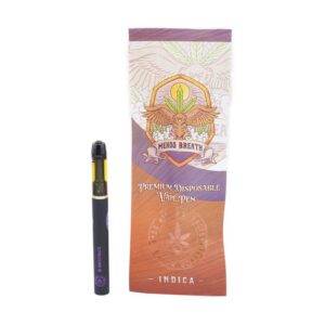 So High Extracts 1G Disposable Pen – Mendo Breath (INDICA)