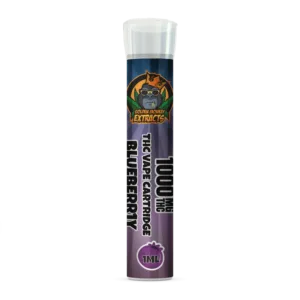 Golden Monkey  Extracts-1000MG THC Cartridge – Blueberry