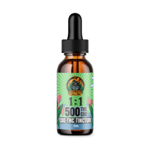 Golden Monkey Extracts Premium THC/CBD Tincture – 1 : 1 – 500MG